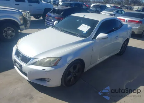 2010 Lexus Is 350C from USA, damaged, VIN JTHFE2C28A2504031